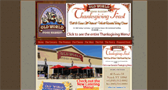 Desktop Screenshot of oldworldfoodmarket.com